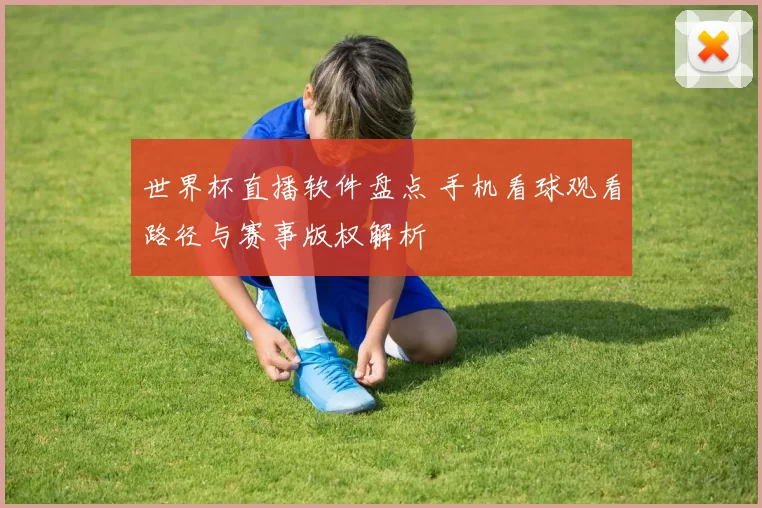 世界杯直播软件盘点 手机看球观看路径与赛事版权解析